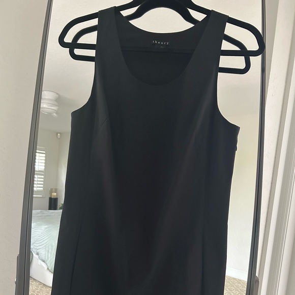 Theory Dresses & Skirts - Theory Black Sheath Mini Dress (Great Little Black Summer Dress)!!